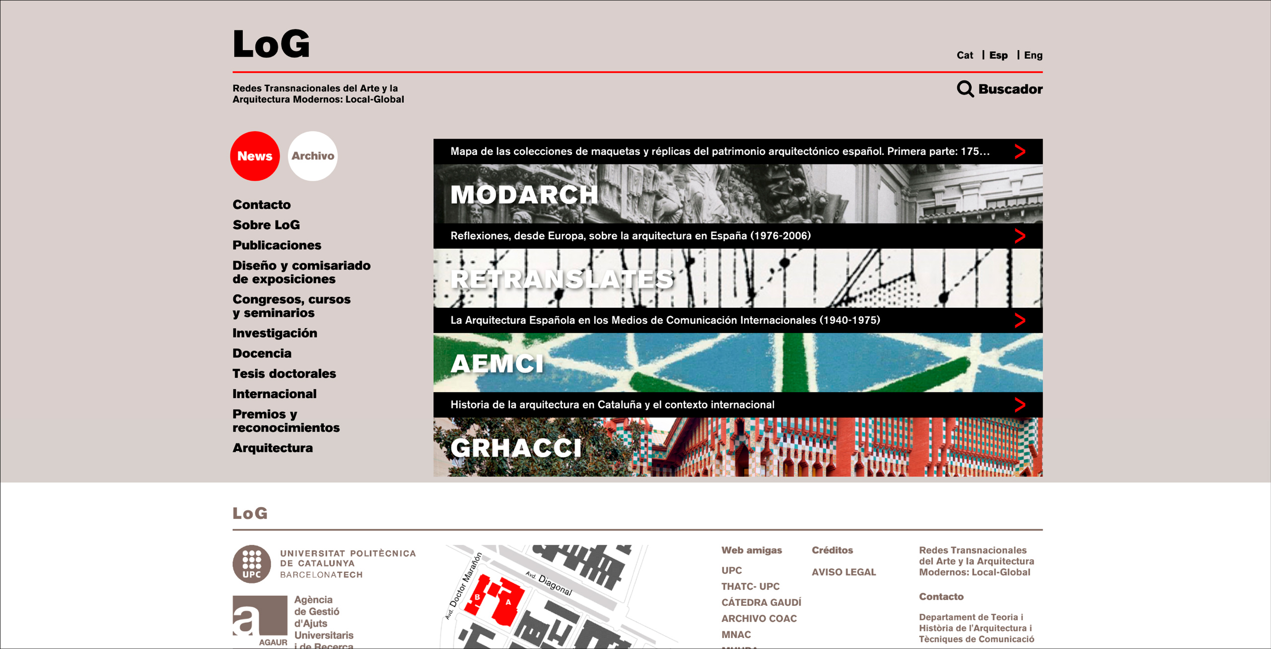 LoG – Transnational Networks of Modern Art and Architecture: Local-Global 